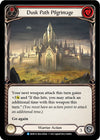 Image for Dusk Path Pilgrimage (Red) (Monarch) (MON110) - Flesh and Blood TCG