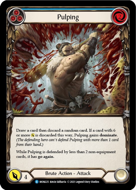 Image for Pulping (Blue) (Monarch) (MON225) - Flesh and Blood TCG