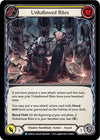 Image for Unhallowed Rites (Yellow) (Monarch) (MON160) - Flesh and Blood TCG
