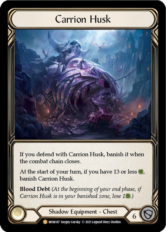 Image for Carrion Husk (Monarch) (MON187) - Flesh and Blood TCG