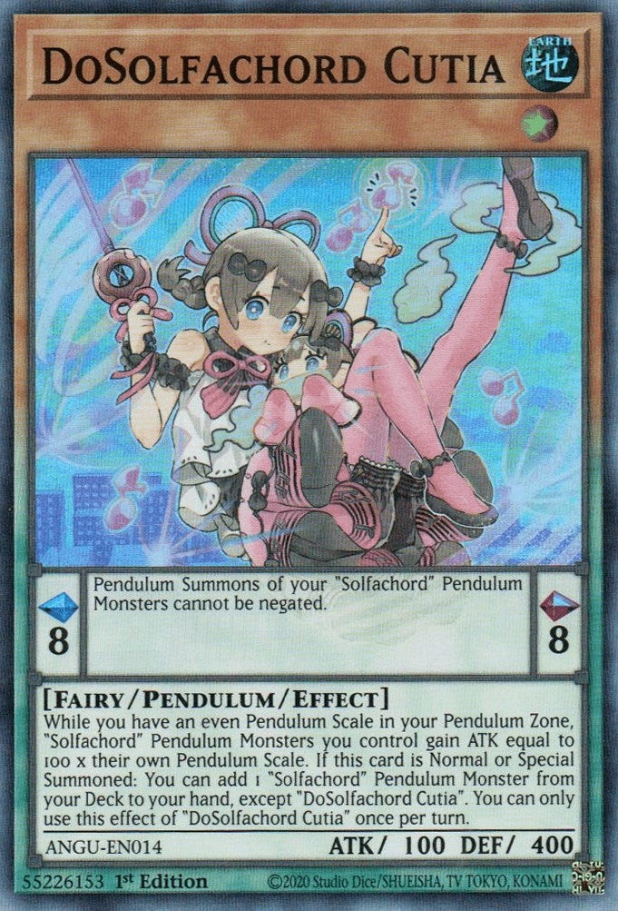 Image for DoSolfachord Cutia (Ancient Guardians) (ANGU-EN014) - YuGiOh