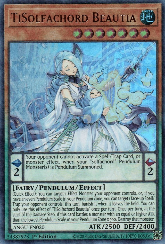 Image for TiSolfachord Beautia (Ancient Guardians) (ANGU-EN020) - YuGiOh