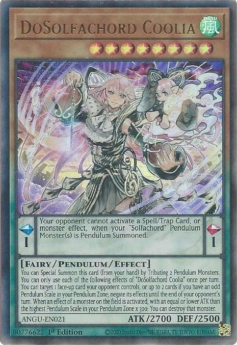 Image for DoSolfachord Coolia (Ancient Guardians) (ANGU-EN021) - YuGiOh