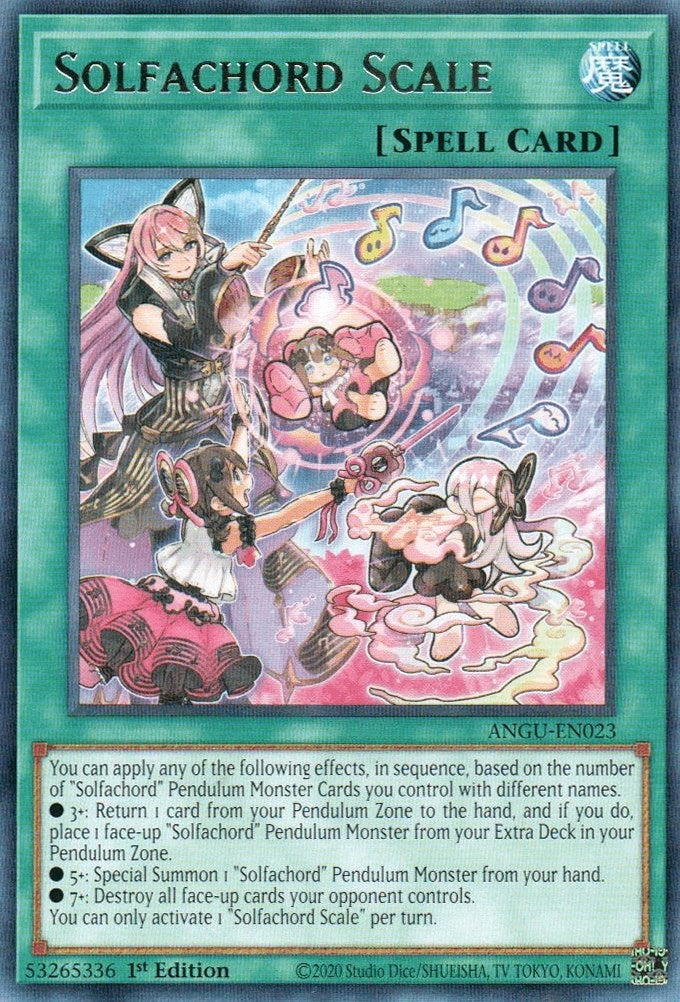 Image for Solfachord Scale (Ancient Guardians) (ANGU-EN023) - YuGiOh