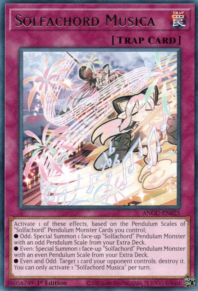 Image for Solfachord Musica (Ancient Guardians) (ANGU-EN025) - YuGiOh