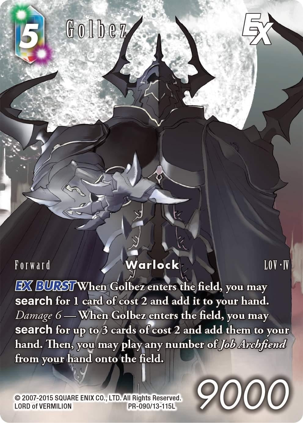Image for Golbez (FF: Promo Cards) (PR-090/13-115L) - Final Fantasy TCG