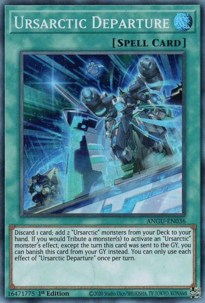 Image for Ursarctic Departure (Ancient Guardians) (ANGU-EN036) - YuGiOh