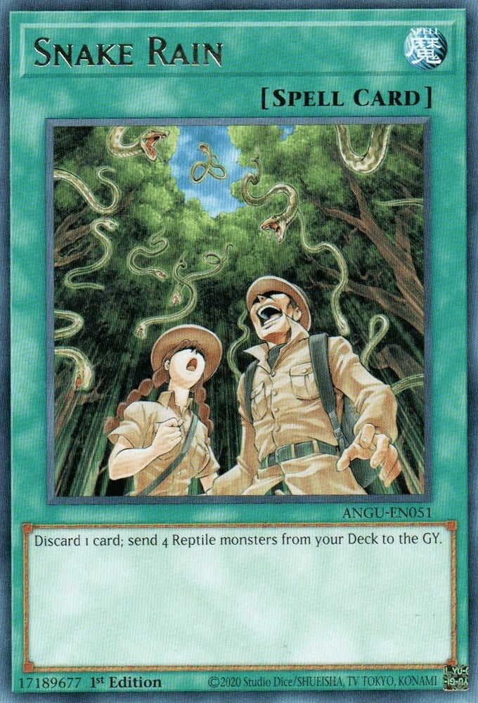 Image for Snake Rain (Ancient Guardians) (ANGU-EN051) - YuGiOh