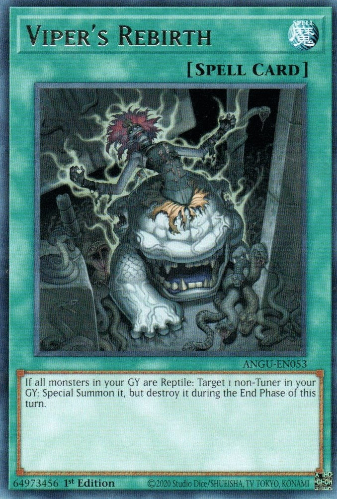 Image for Viper's Rebirth (Ancient Guardians) (ANGU-EN053) - YuGiOh