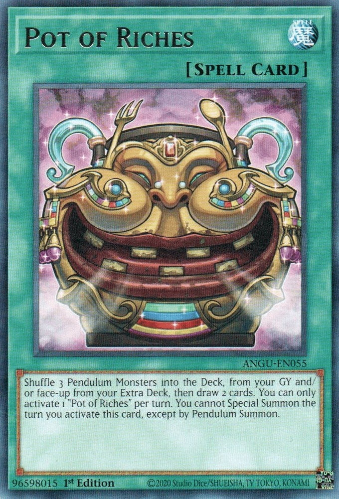 Image for Pot of Riches (Ancient Guardians) (ANGU-EN055) - YuGiOh