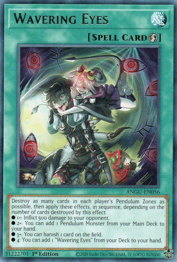 Image for Wavering Eyes (Ancient Guardians) (ANGU-EN056) - YuGiOh