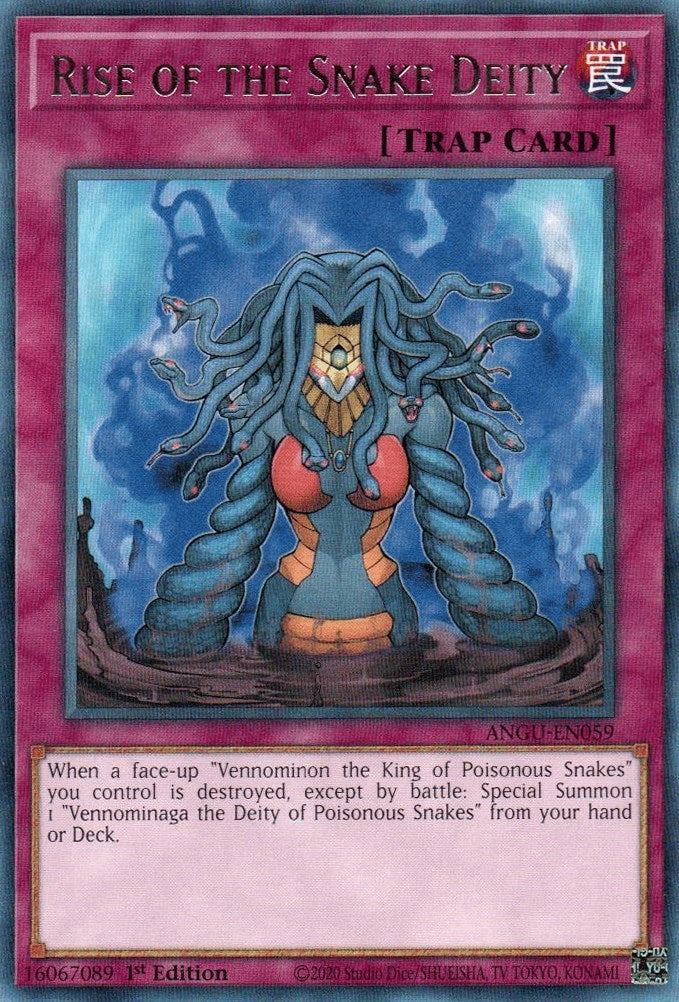 Image for Rise of the Snake Deity (Ancient Guardians) (ANGU-EN059) - YuGiOh