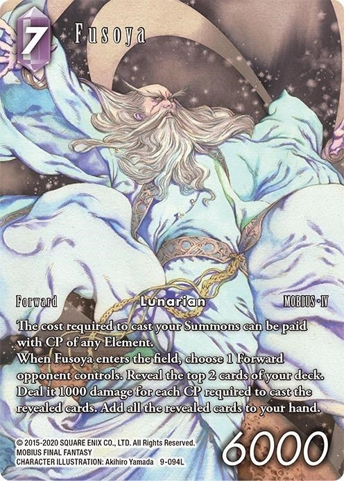 Image for Fusoya (Full Art Reprint) (Opus XIII: Crystal Radiance) (9-094L) - Final Fantasy TCG
