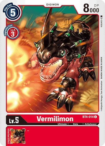 Image for Vermilimon (BT4-014 C) [Great Legend]