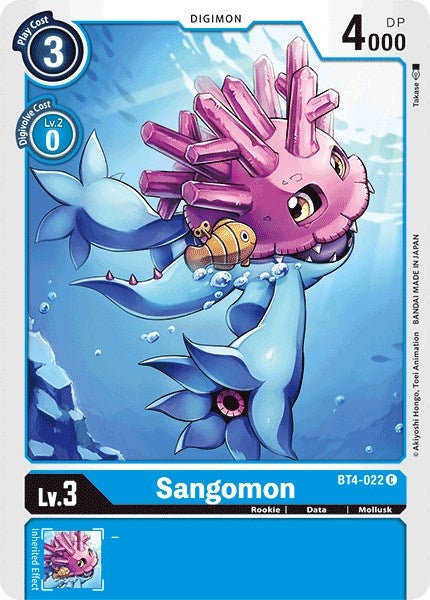 Image for Sangomon (BT4-022 C) [Great Legend]