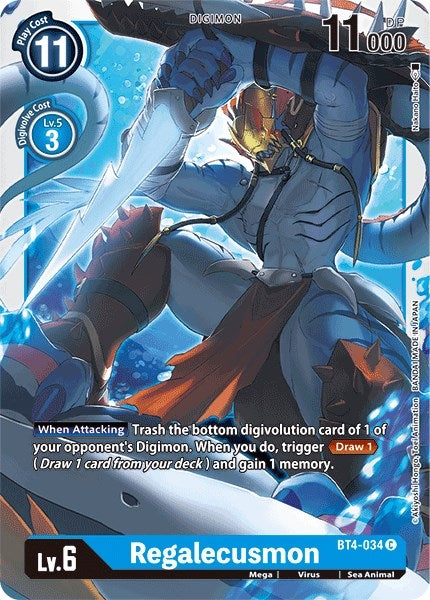 Image for Regalecusmon (BT4-034 C) [Great Legend]