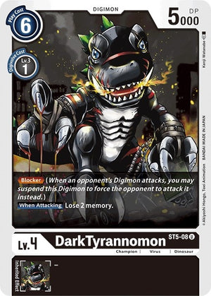 Image for DarkTyrannomon (ST-5) (ST5-08 U) - Digimon Card Game