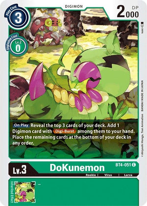 Image for DoKunemon (BT4-051 C) [Great Legend]