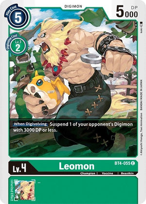 Image for Leomon (BT4-055 C) [Great Legend]