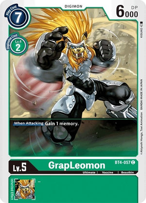 Image for GrapLeomon (BT4-057 C) [Great Legend]