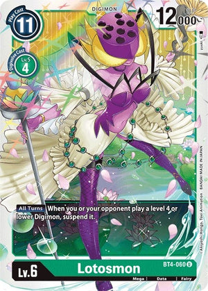 Image for Lotosmon (BT4-060 U) [Great Legend]