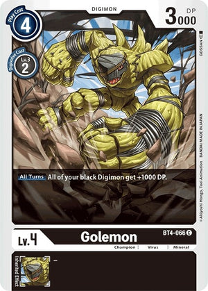 Image for Golemon (BT4-066 C) [Great Legend]