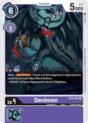 Image for Devimon (BT4-081 C) [Great Legend]