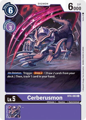Image for Cerberusmon (BT4-083 C) [Great Legend]