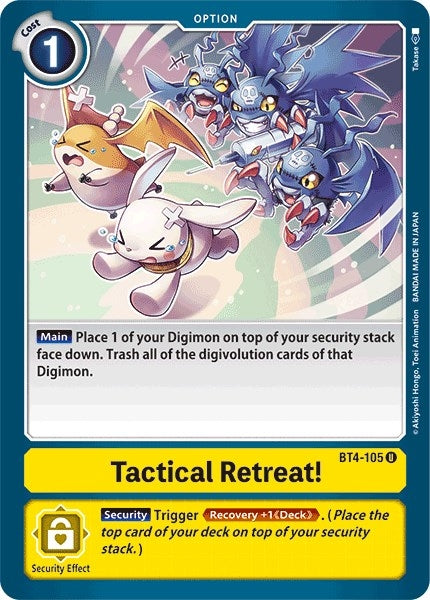 Image for Tactical Retreat! (BT4-105 U) [Great Legend]