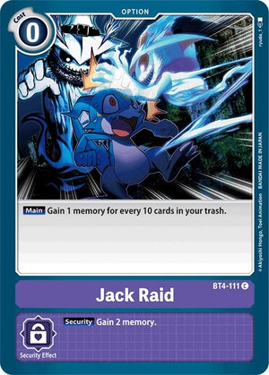 Image for Jack Raid (BT4-111 C) [Great Legend]