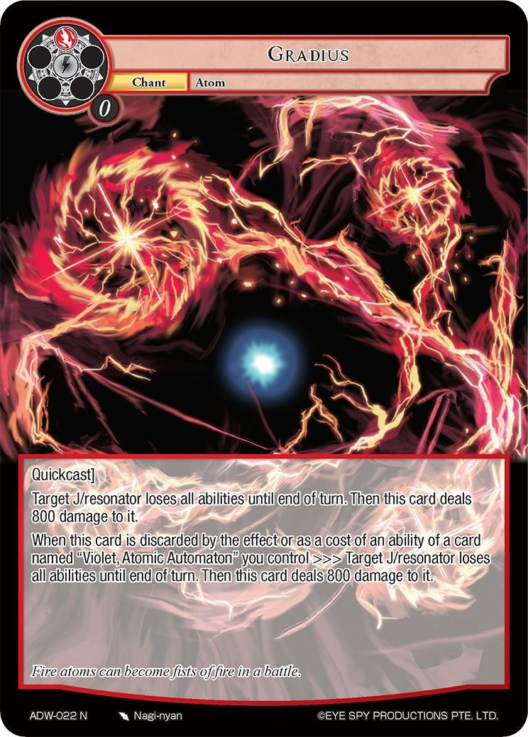 Image for Gradius (Assault into the Demonic World) (ADW-022) - Force of Will