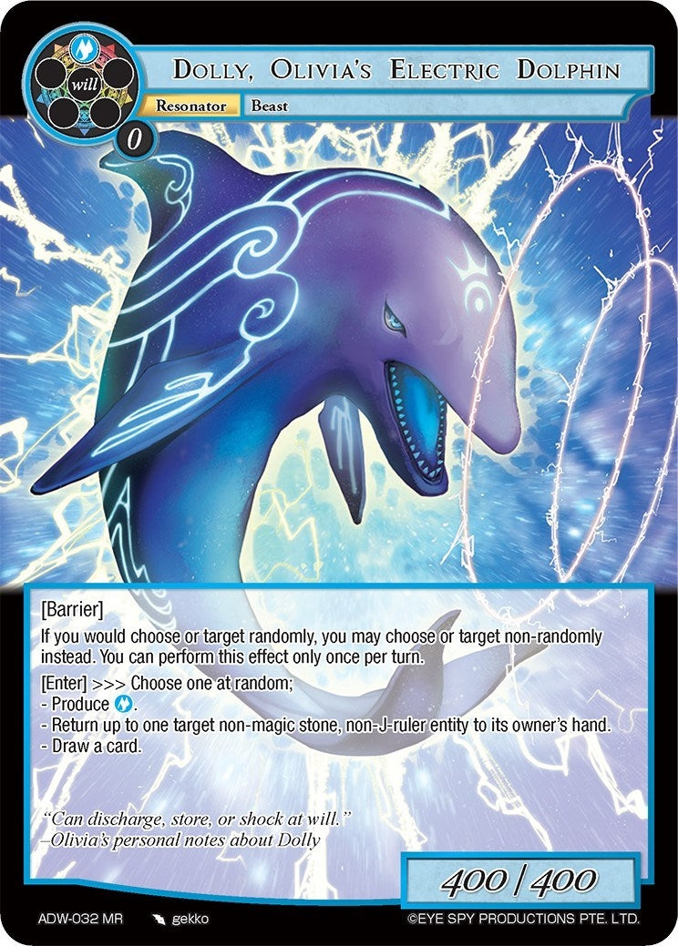Image for Dolly, Olivia's Electric Dolphin (Assault into the Demonic World) (ADW-032) - Force of Will