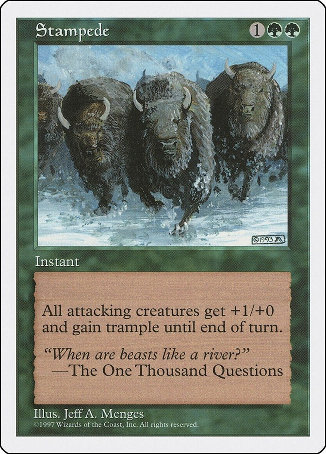 Image for Stampede (Fifth Edition) - Magic: The Gathering