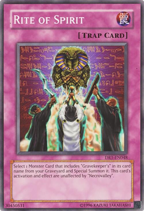 Image for Rite of Spirit (Dark Revelation Volume 1) (DR1-EN048) - YuGiOh