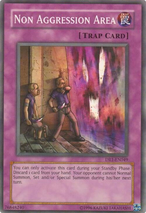Image for Non Aggression Area (Dark Revelation Volume 1) (DR1-EN049) - YuGiOh