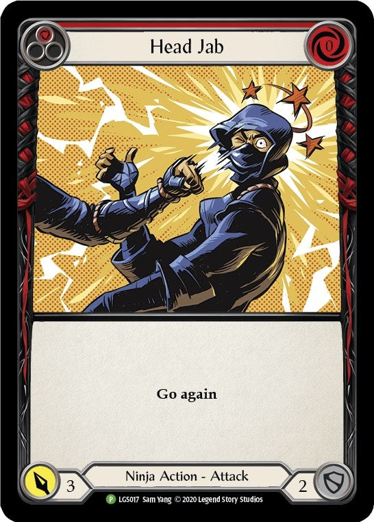 Image for Head Jab (Red) - LGS017 (Flesh and Blood: Promo Cards) (LGS017) - Flesh and Blood TCG
