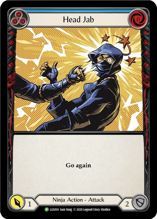 Image for Head Jab (Blue) - LGS019 (Flesh and Blood: Promo Cards) (LGS019) - Flesh and Blood TCG