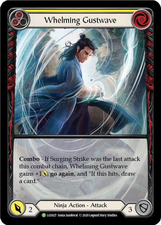 Image for Whelming Gustwave (Yellow) - LGS027 (Flesh and Blood: Promo Cards) (LGS027) - Flesh and Blood TCG