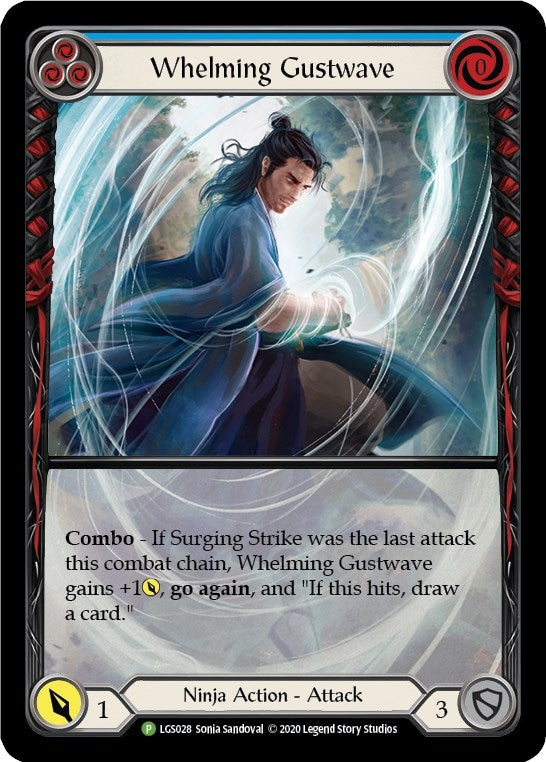 Image for Whelming Gustwave (Blue) - LGS028 (Flesh and Blood: Promo Cards) (LGS028) - Flesh and Blood TCG