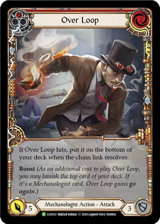 Image for Over Loop (Red) - LGS032 (Flesh and Blood: Promo Cards) (LGS032) - Flesh and Blood TCG