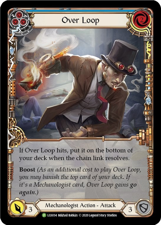Image for Over Loop (Blue) - LGS034 (Flesh and Blood: Promo Cards) (LGS034) - Flesh and Blood TCG