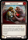 Image for Push Forward (Red) (Blitz Deck: Monarch - Boltyn) (BOL030) - Flesh and Blood TCG