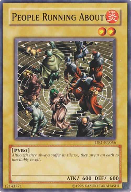Image for People Running About (Dark Revelation Volume 1) (DR1-EN056) - YuGiOh