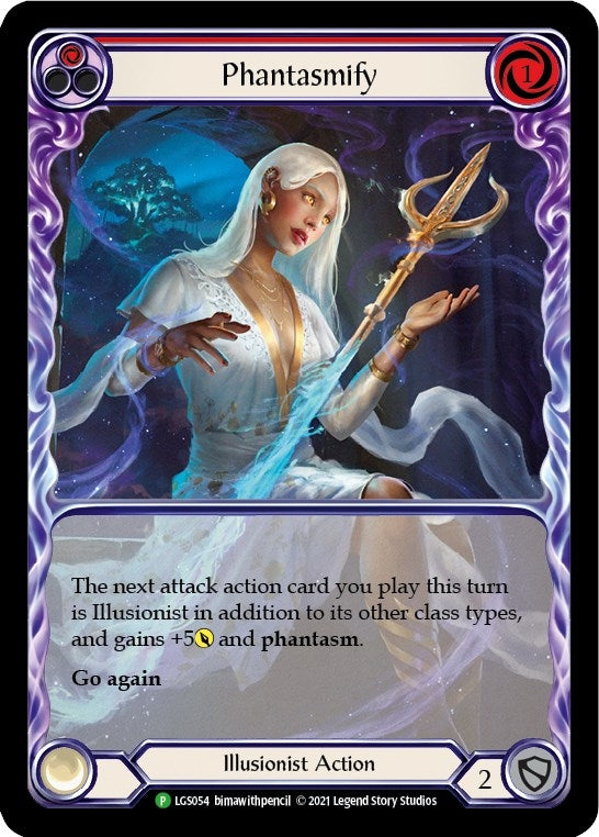 Image for Phantasmify (Red) (Extended Art) - LGS054 (Flesh and Blood: Promo Cards) (LGS054) - Flesh and Blood TCG