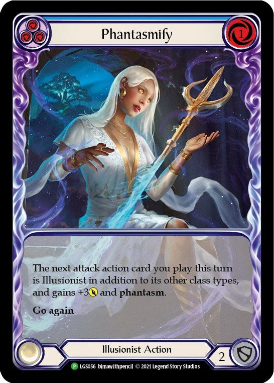 Image for Phantasmify (Blue) (Extended Art) - LGS056 (Flesh and Blood: Promo Cards) (LGS056) - Flesh and Blood TCG