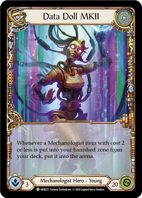 Image for Data Doll MKII - HER027 (Flesh and Blood: Promo Cards) (HER027) - Flesh and Blood TCG