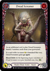 Image for Dread Screamer (Blue) (Blitz Deck: Monarch - Levia) (LEV021) - Flesh and Blood TCG