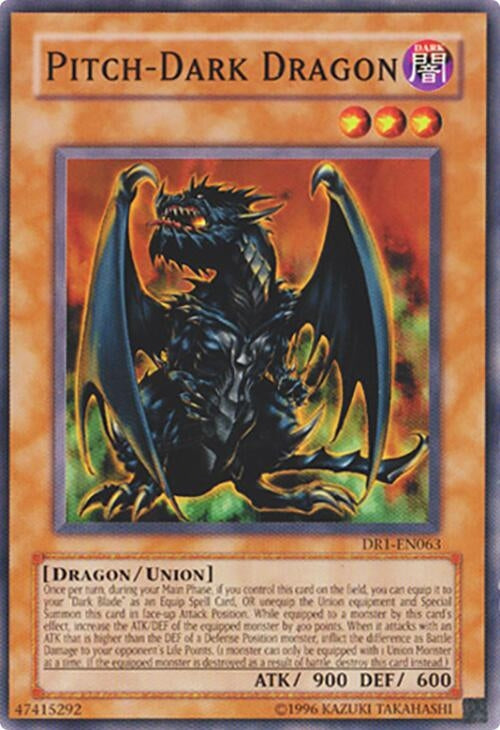 Image for Pitch-Dark Dragon (Dark Revelation Volume 1) (DR1-EN063) - YuGiOh