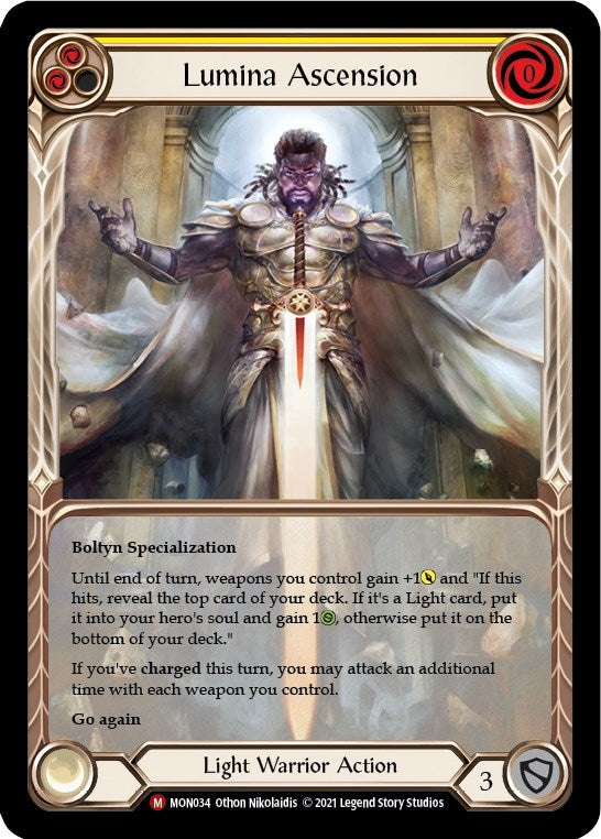 Image for Lumina Ascension (Extended Art) (Monarch) (MON034) - Flesh and Blood TCG