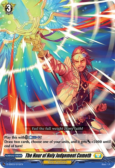 Image for The Hour of Holy Judgement Cometh (D-SD03: Tohya Ebata -Apex Ruler-) (D-SD03/015EN) - Cardfight Vanguard